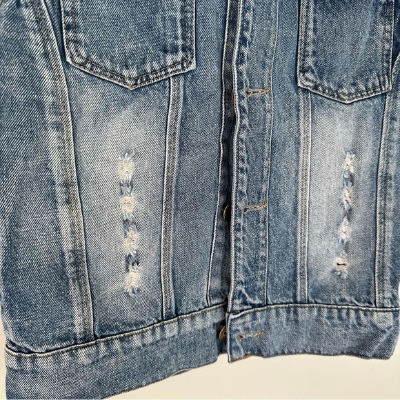 Sequin Panda Denim Vest - Picture 7 of 15